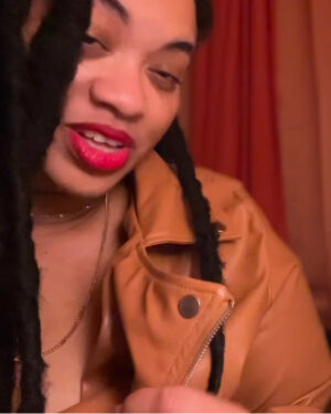 Coworker in the leather jacket… flirts during lunch (implied)